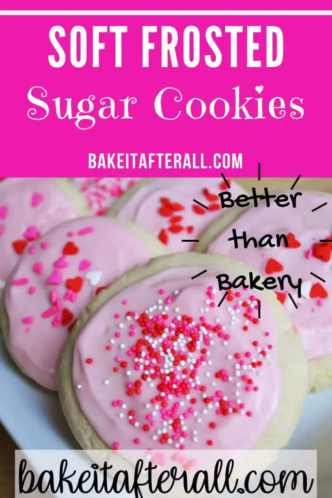 soft frosted sugar cookies