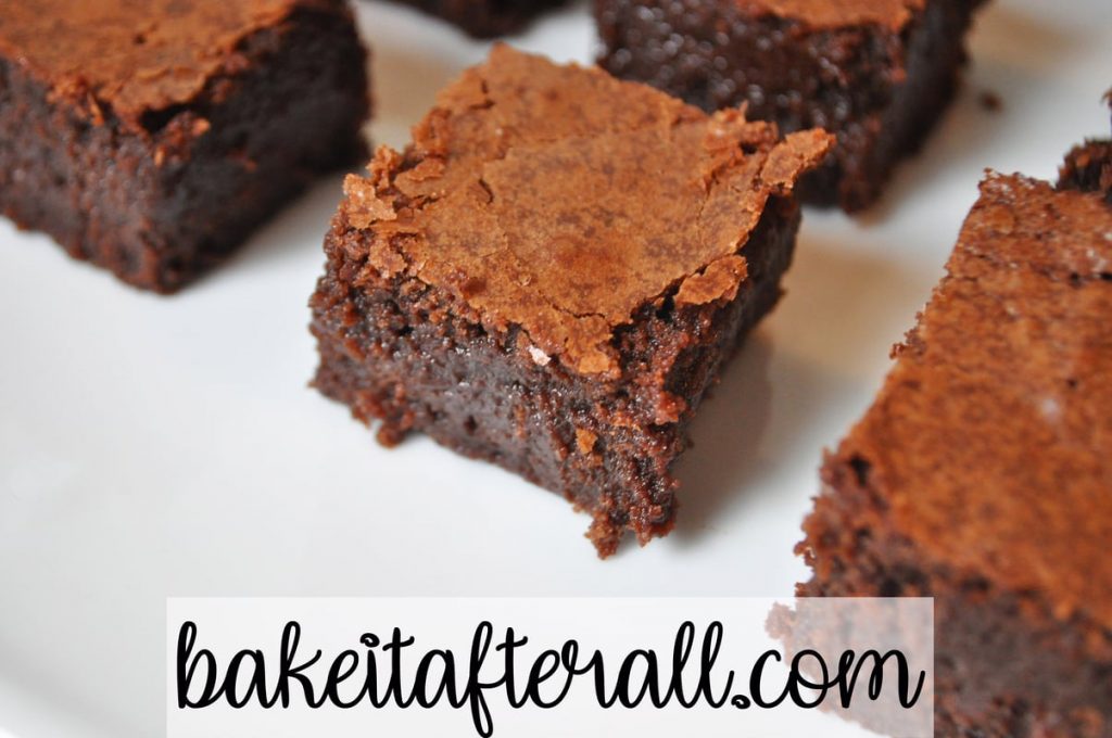 best gooey french brownies