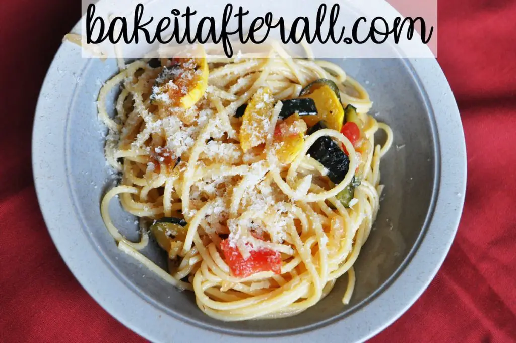 summer vegetable pasta