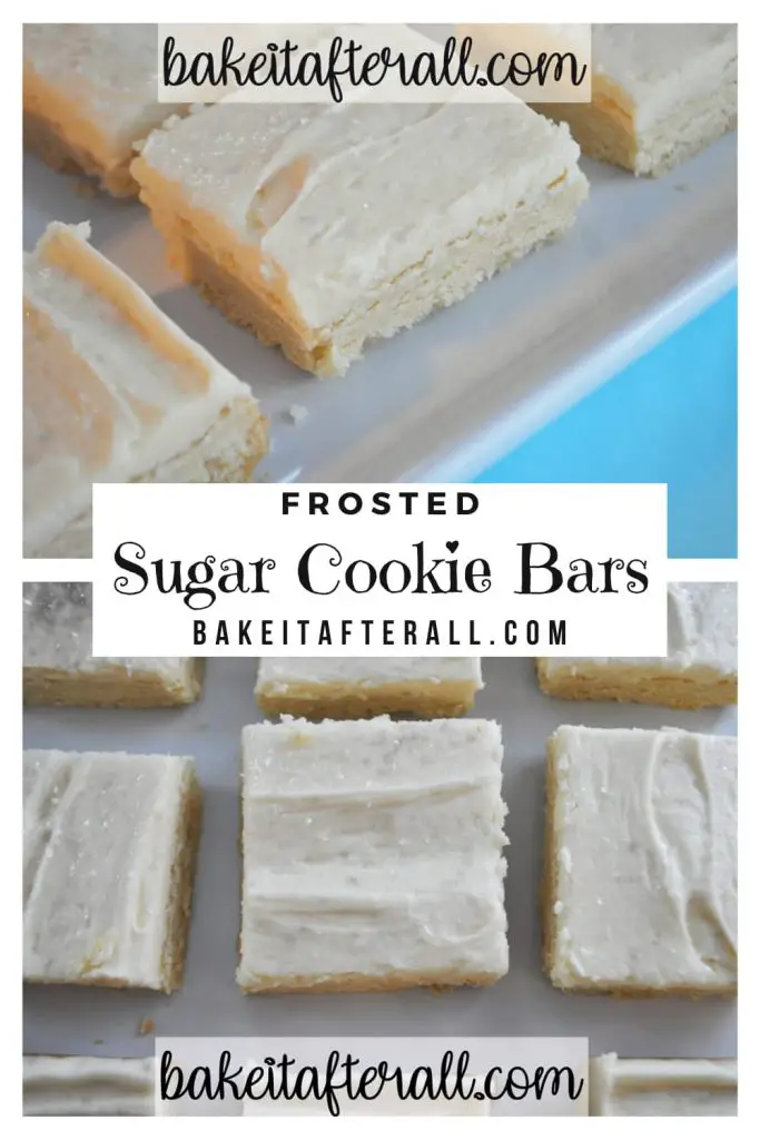 Frosted Sugar Cookie Bars Pin