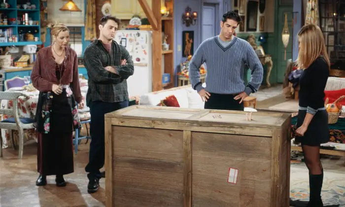 friends Chandler in the box episode