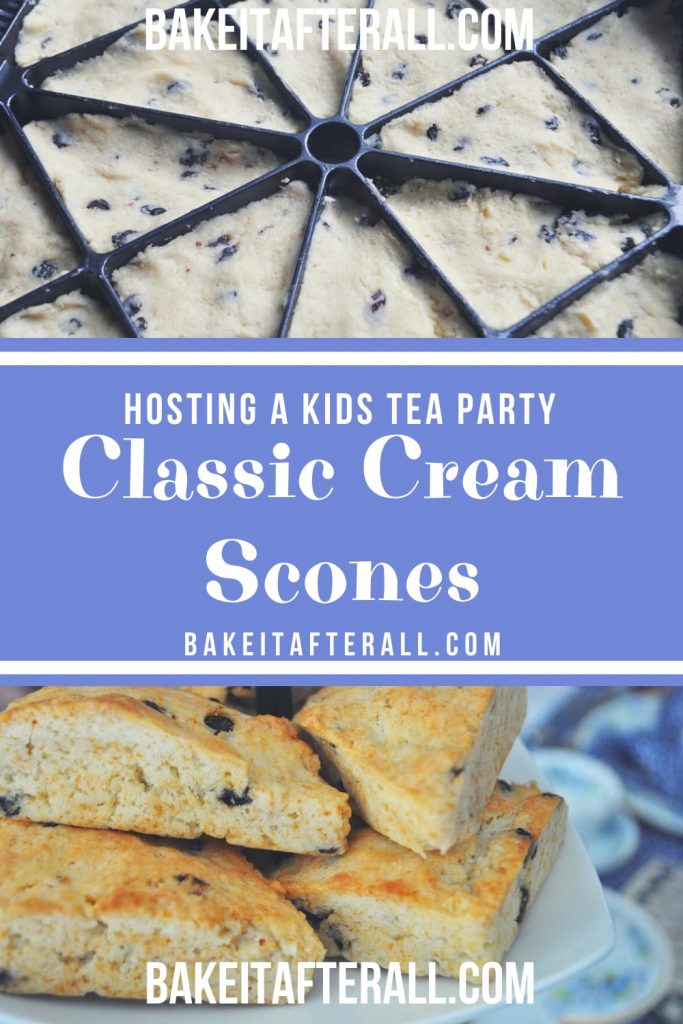 classic cream scones kids tea party