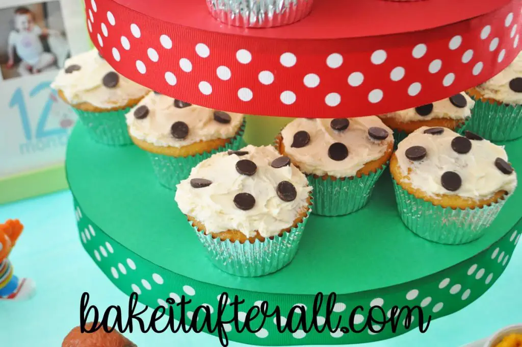 Chocolate Chip Cookie cupcakes