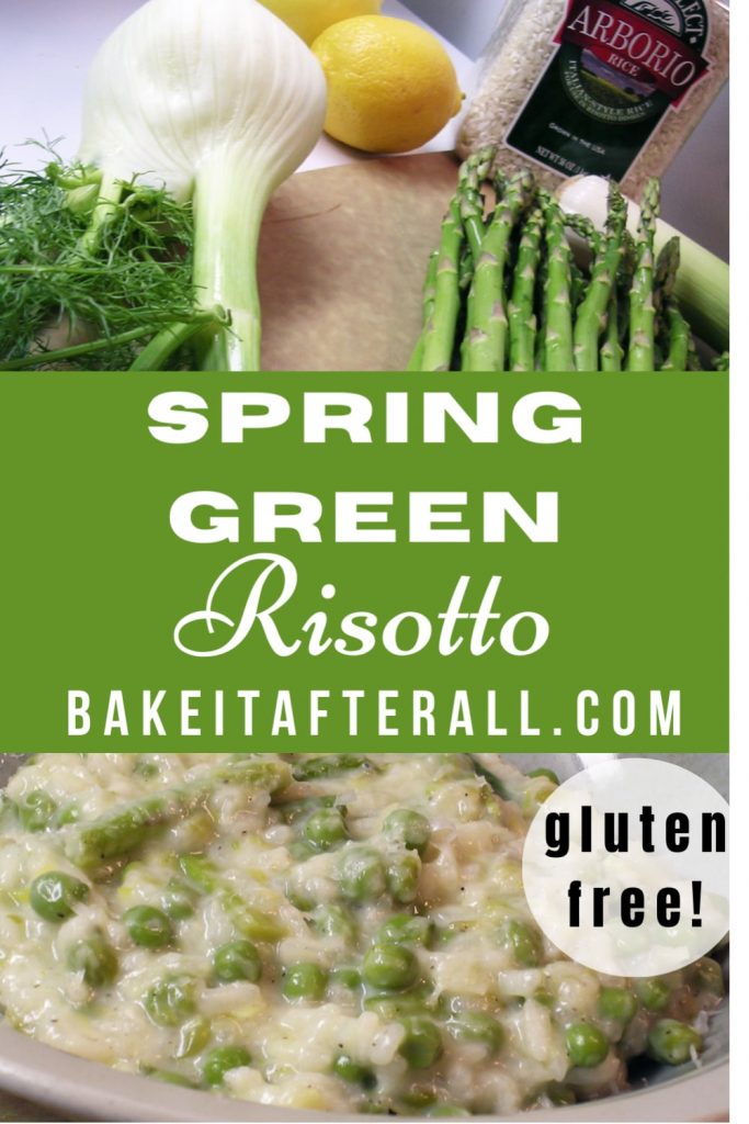 Spring Green Risotto Pin