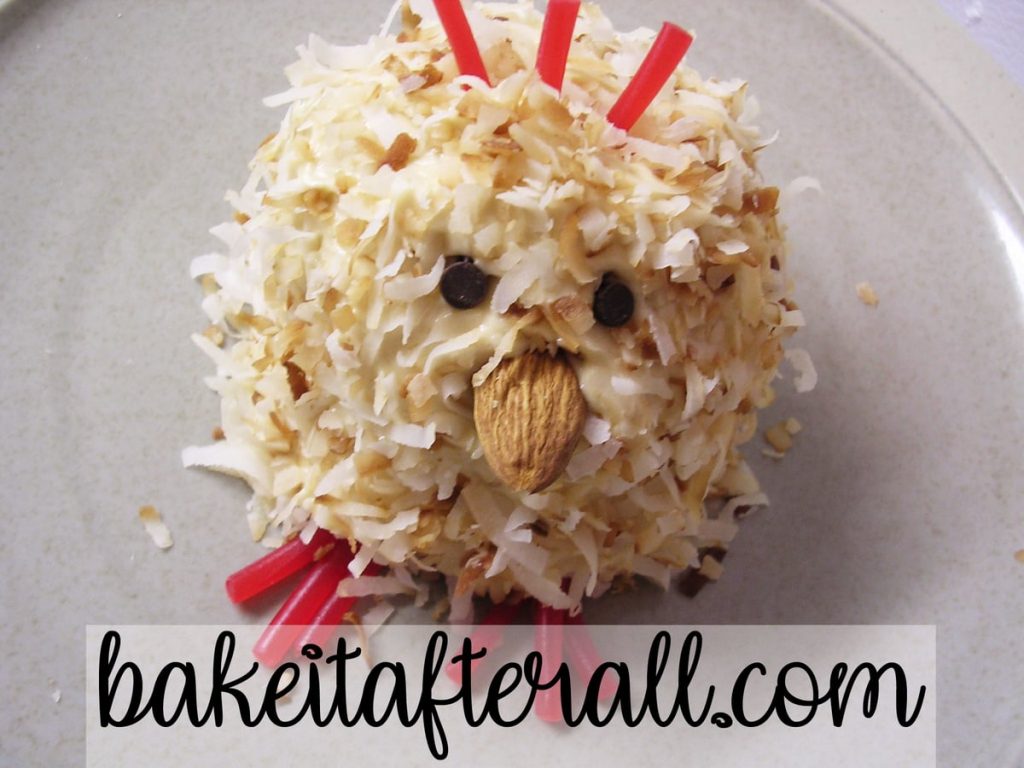 Tres Leches Coconut Cupcakes with Dulce de Leche Buttercream dressed as a spring chick