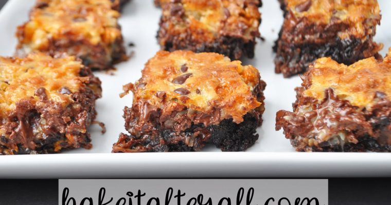 Coconut Butterscotch Chip Brownies