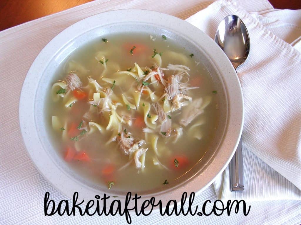 Homemade Turkey Soup 