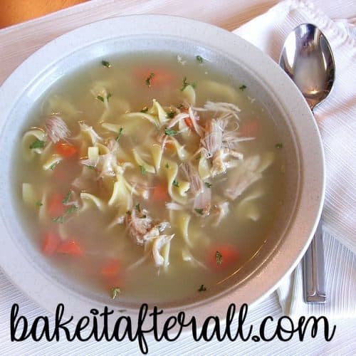 Homemade Turkey Soup