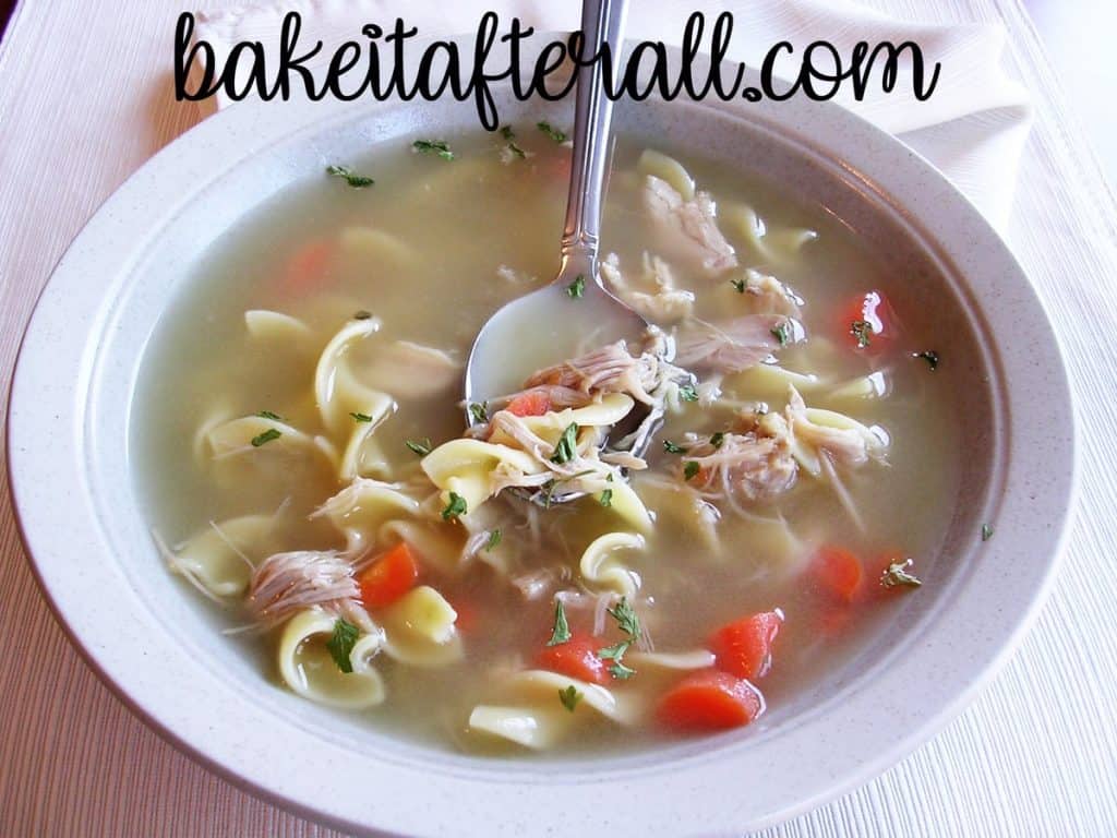 Homemade Turkey Soup