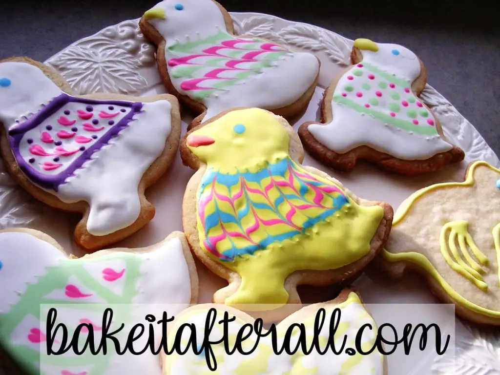 Easter Sugar Cookies with Royal Icing 