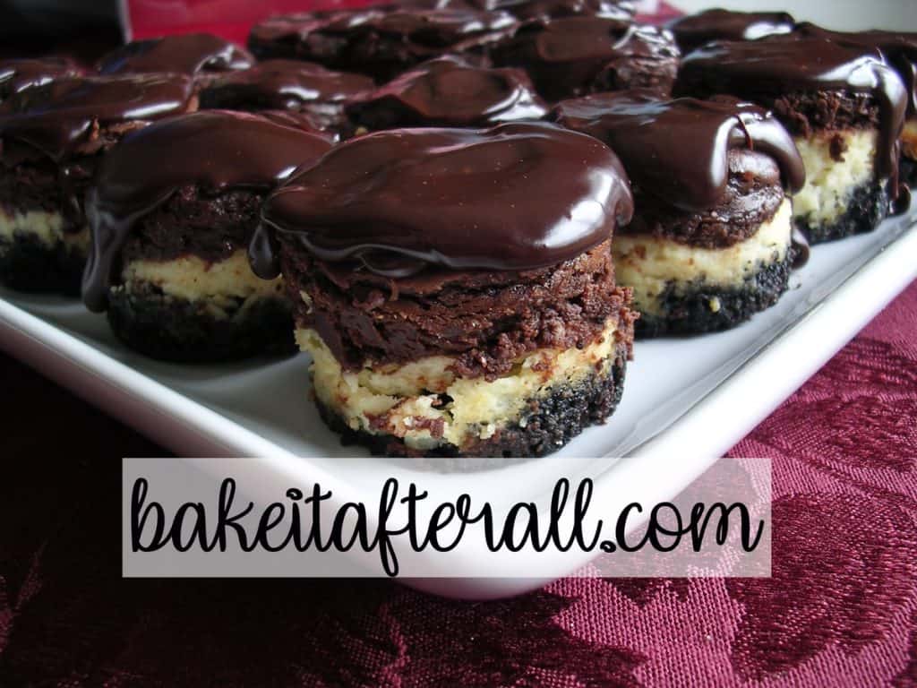 baileys Irish cream mini cheesecakes