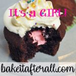 cupcake gender reveal