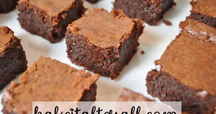 Best Gooey French Brownies