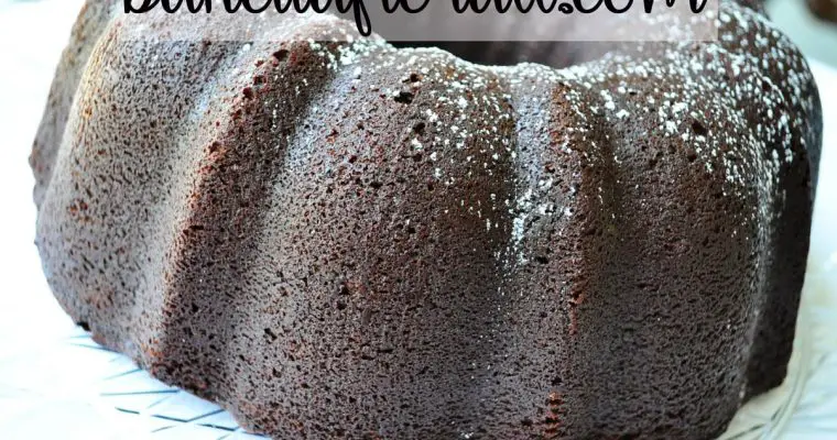 Rich Chocolate Bundt Cake