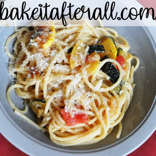 summer vegetable pasta
