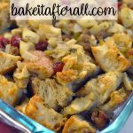 New England Sausage Apple and Cranberry Stuffing