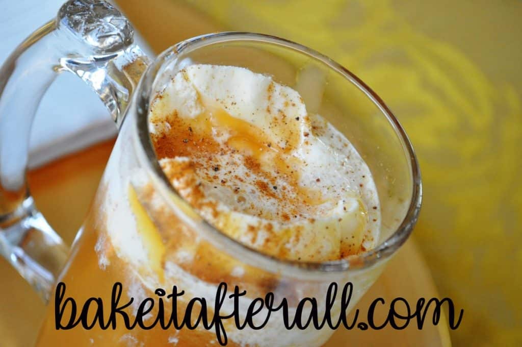 apple pie floats