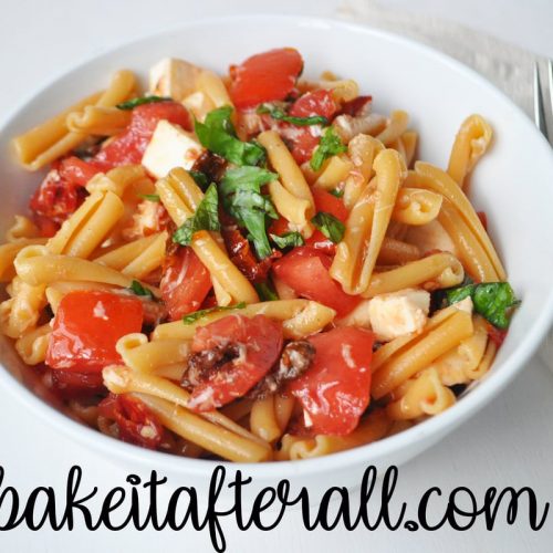 pasta with sun dried tomatoes