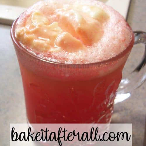 Christmas Punch in a cup