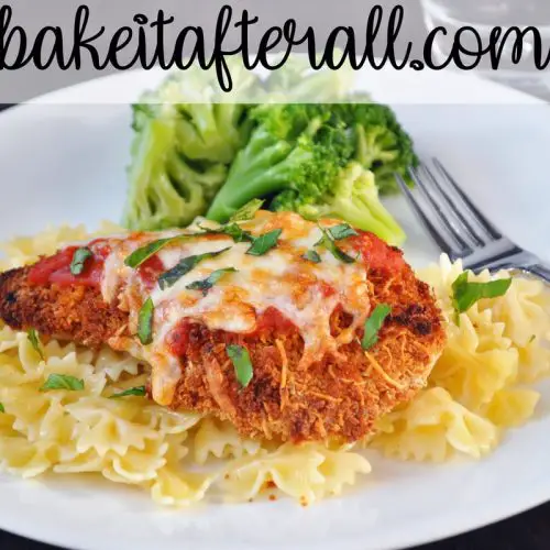 healthy baked chicken parmesan