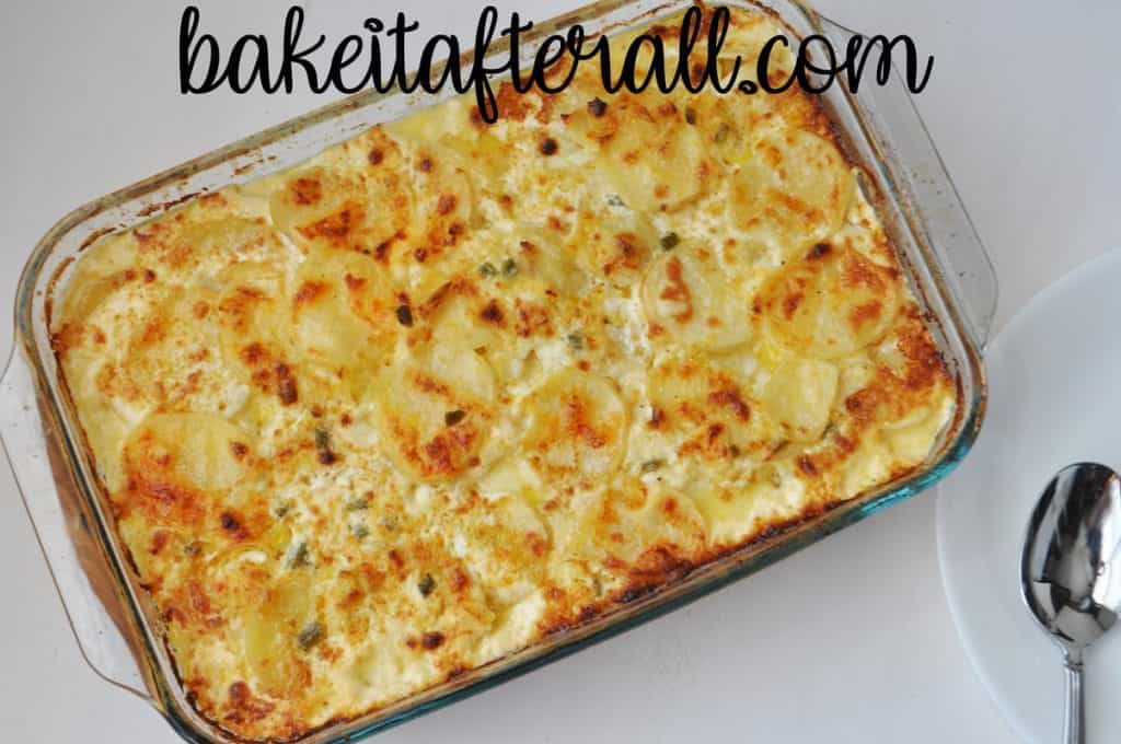 Fleming's Potatoes casserole dish