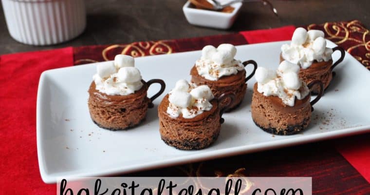 Mini Hot Chocolate Cheesecakes