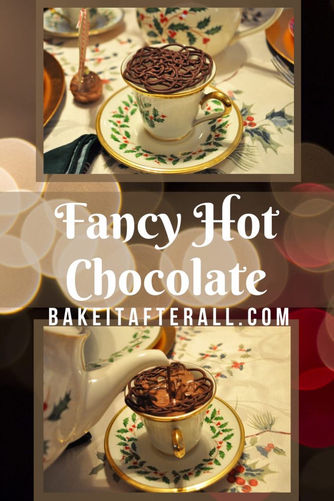 Fancy Hot Chocolate Pin