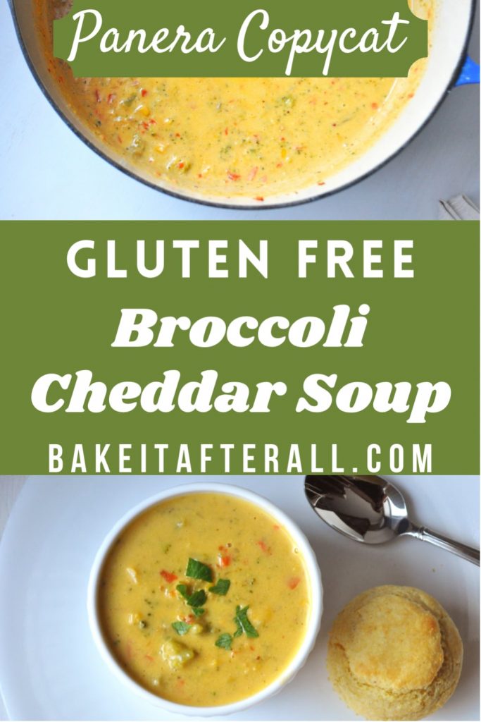 Gluten Free Broccoli Cheddar Soup Pin