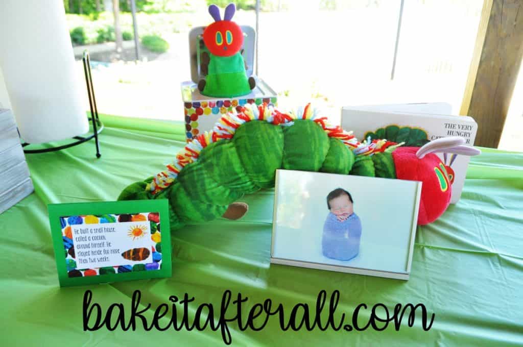 Very Hungry Caterpillar Birthday Party Ideas stuffed very hungry caterpillar and jack n the box