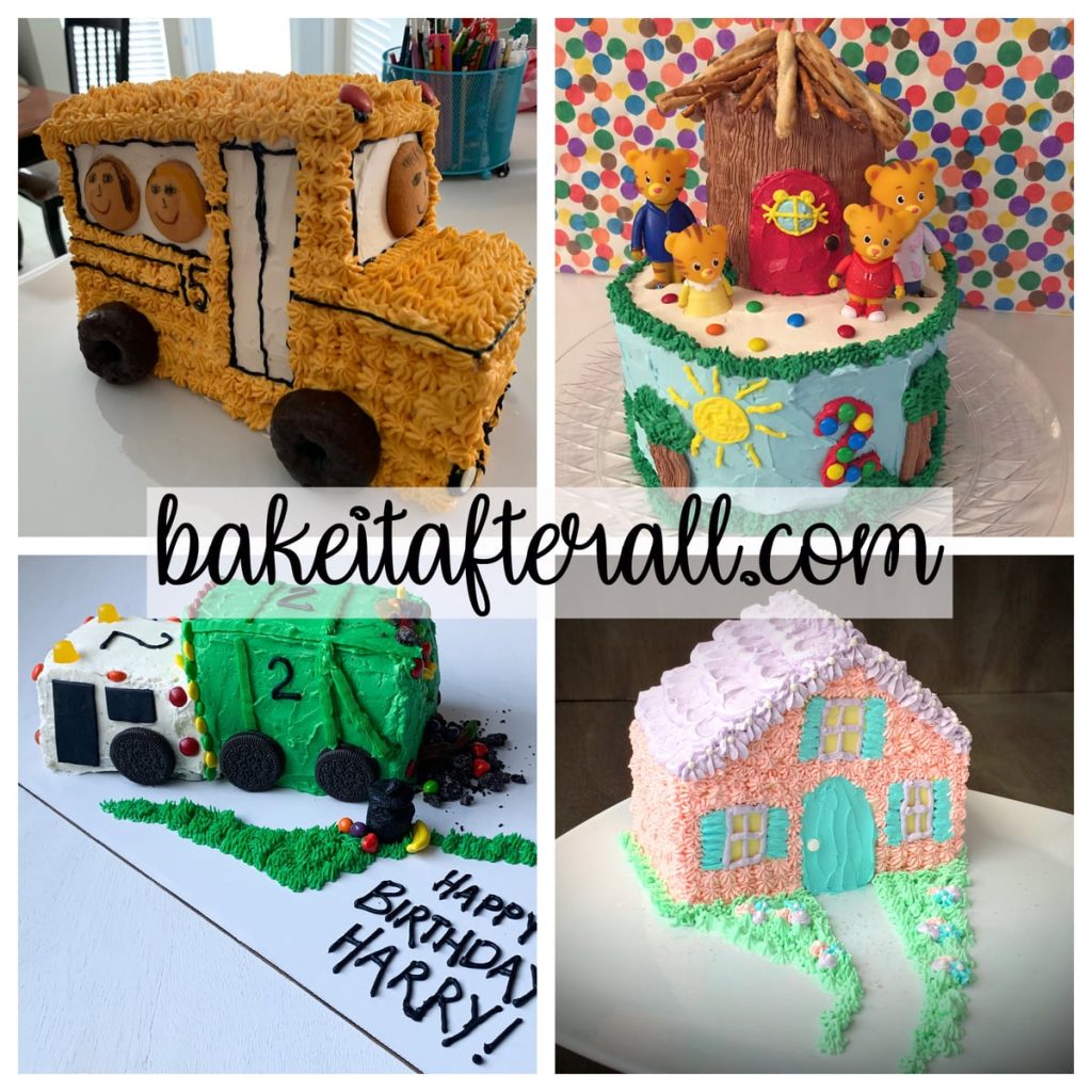 Cake Decorating Collage 