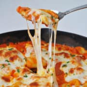 ricotta cavatelli in a mascarpone cheese sauce