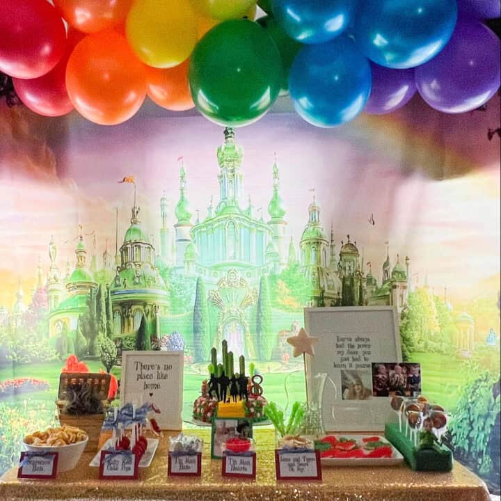 hot air balloon decorations Wizard of Oz Theme Balloons