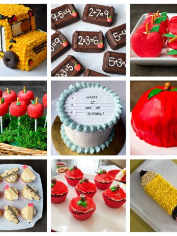 Back to School Treats collage
