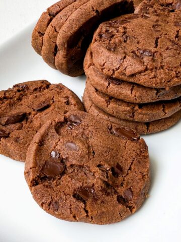 World Peace Cookies on a white plate