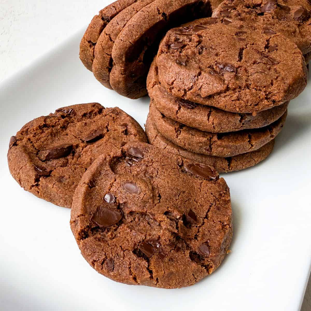 World Peace Cookies on a white plate