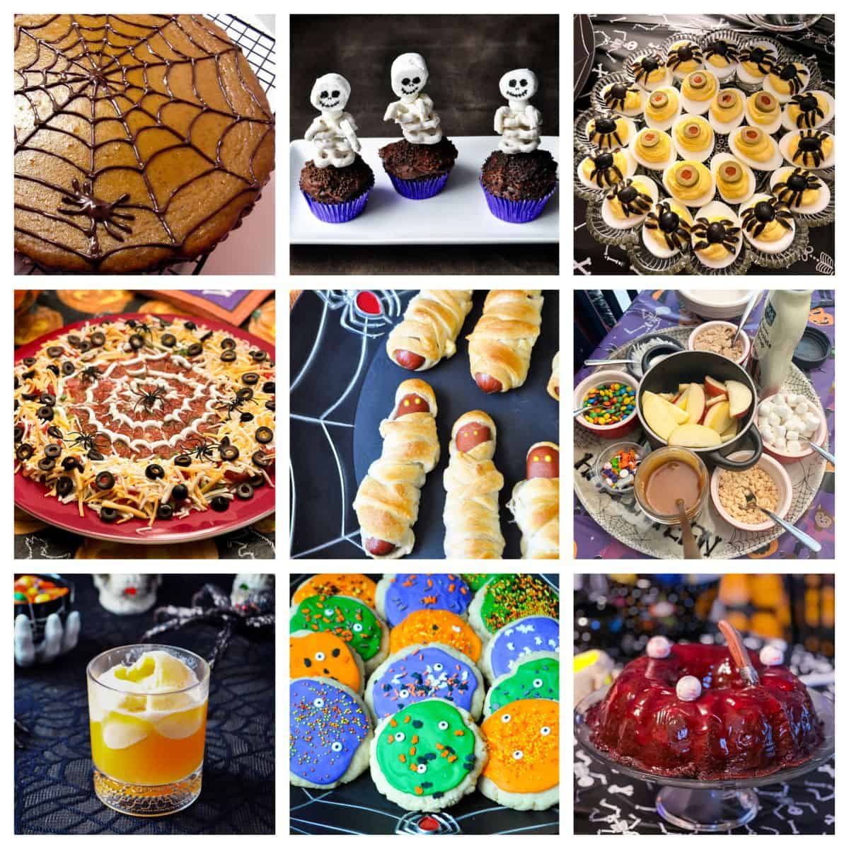 Fun Halloween Party Ideas collage
