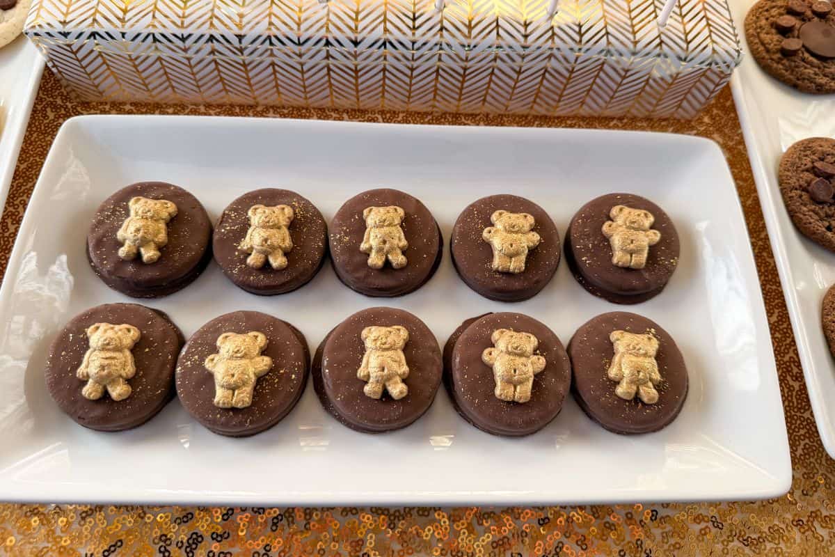 teddy bear chocolate covered Oreos