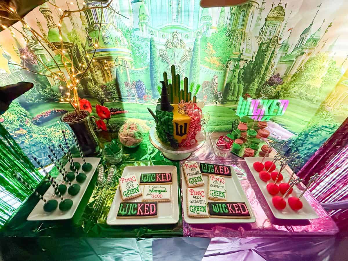 a WICKED Dessert Table